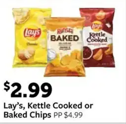 Fareway Lay's, Kettle Cooked or Baked Chips offer