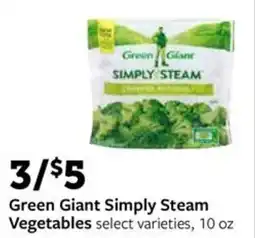 Fareway Green Giant Simply Steam Vegetables offer