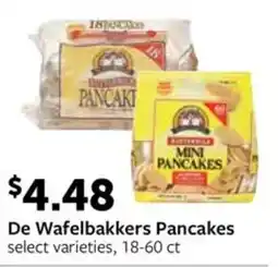 Fareway De Wafelbakkers Pancakes offer