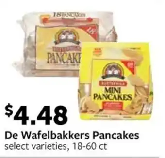 Fareway De Wafelbakkers Pancakes offer