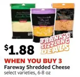 Fareway Fareway Shredded Cheese offer