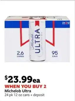 Fareway Michelob Ultra offer