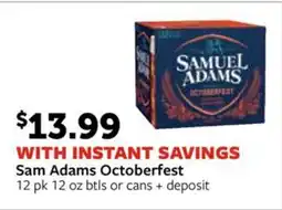 Fareway Sam Adams Octoberfest offer