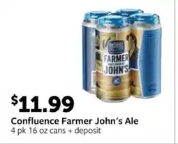 Fareway Confluence Farmer John's Ale offer