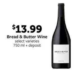 Fareway Bread & Butter Wine offer