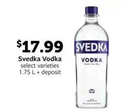 Fareway Svedka Vodka offer