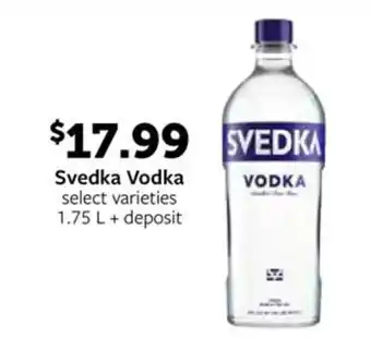 Fareway Svedka Vodka offer