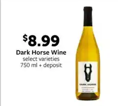Fareway Dark Horse Wine offer