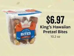 Fareway King's Hawaiian Pretzel Bites offer