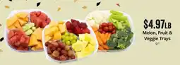 Fareway Melon, Fruit & Veggie Trays offer