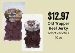 Fareway Old Trapper Beef Jerky offer