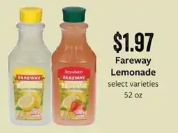 Fareway Fareway Lemonade offer