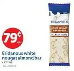 Lidl Eridanous white nougat almond bar offer