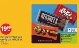 Lidl Hershey's full size candy bar mix offer
