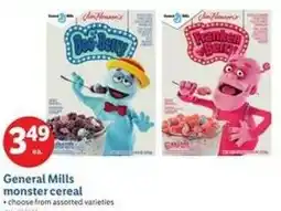 Lidl General Mills monster cereal offer