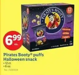 Lidl Pirates Booty puffs Halloween snack offer