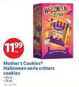 Lidl Mother's Cookies Halloween eerie critters cookies offer