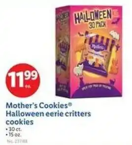 Lidl Mother's Cookies Halloween eerie critters cookies offer