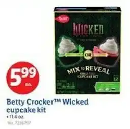 Lidl Betty Crocker Wicked cupcake kit offer
