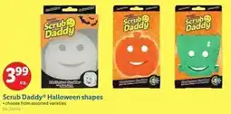 Lidl Scrub Daddy Halloween shapes offer