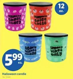 Lidl Halloween candle offer