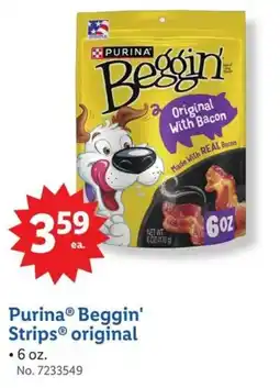 Lidl Purina Beggin' Strips original offer