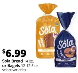 Fareway Sola Bread or Bagels offer
