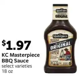 Fareway KC Masterpiece BBQ Sauce offer