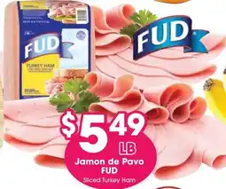 Arteagas Food Center Sliced Turkey Ham offer