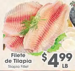 Arteagas Food Center Tilapia fillet offer