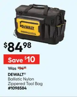 Lowe's Ballistic Nylon Zippered Tool Bag offer