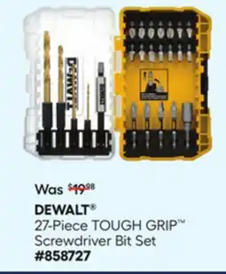 Lowe's 27-Piece TOUGH GRIP Screwdriver Bit Set offer