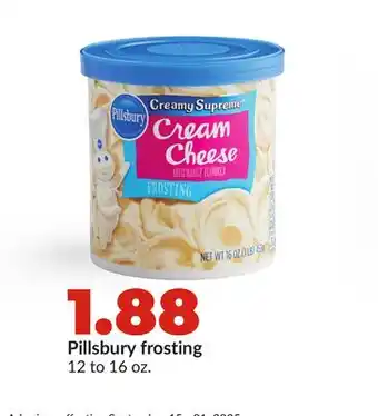 Hy-Vee Pillsbury frosting offer