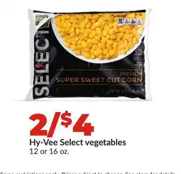 Hy-Vee Hy-Vee Select vegetables offer