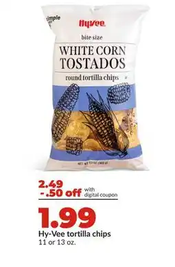 Hy-Vee Hy-Vee tortilla chips offer