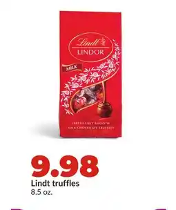 Hy-Vee Lindt truffles offer