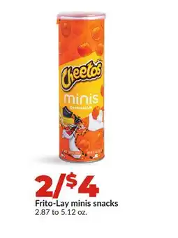 Hy-Vee Frito-Lay minis snacks offer