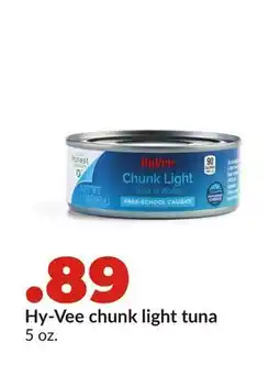 Hy-Vee Hy-Vee chunk light tuna offer