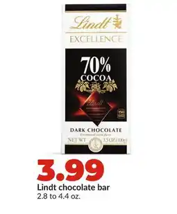 Hy-Vee Lindt chocolate bar offer
