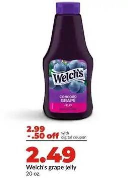 Hy-Vee Welch's grape jelly offer
