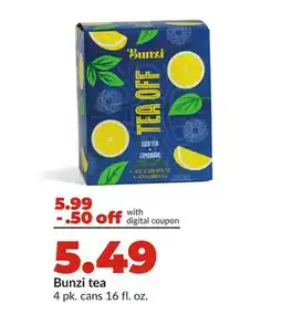 Hy-Vee Bunzi tea offer
