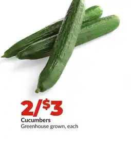 Hy-Vee Cucumbers offer