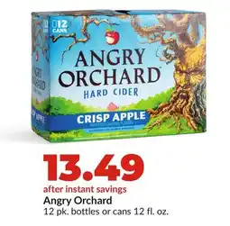 Hy-Vee Angry Orchard offer