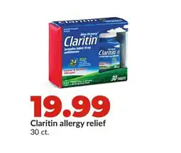 Hy-Vee Claritin allergy relief offer