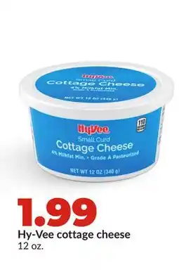 Hy-Vee Hy-Vee cottage cheese offer