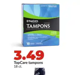 Hy-Vee TopCare tampons offer