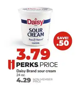 Hy-Vee Daisy Brand sour cream offer