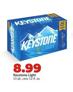 Hy-Vee Keystone Light offer