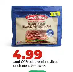 Hy-Vee Land O'Frost premium sliced lunch meat offer