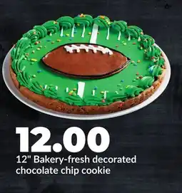 Hy-Vee 12 Bakery - fresh decorated chocolate chip cookie offer